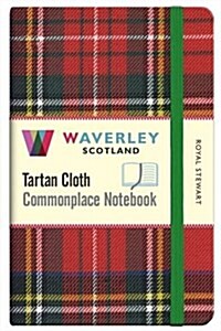 Waverley (M): Royal Stewart Tartan Cloth Commonplace Notebook (Hardcover)