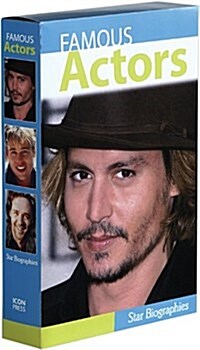 Famous Actors Box Set: Johnny Depp, Brad Pitt, Russell Crowe (Paperback)