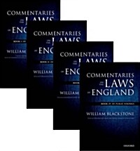 The Oxford Edition of Blackstones: Commentaries on the Laws of England : Book I, II, III, and IV (Multiple-component retail product)