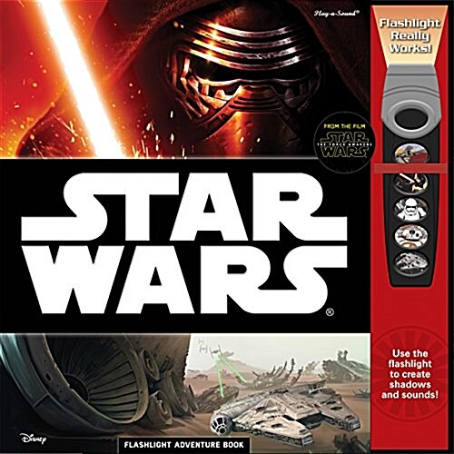Star Wars the Force Awakens Flashlight Adventure (Hardcover)
