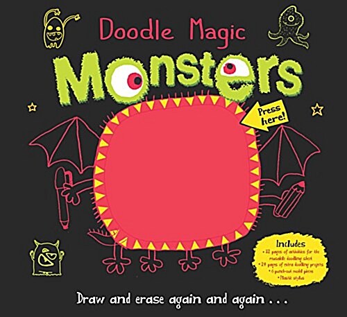 Doodle Magic Monster (Hardcover)