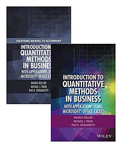 Introduction to Quantitative Methods in Business: With Applications Using Microsoft Office Excel Set (Hardcover)