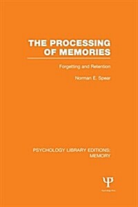The Processing of Memories (PLE: Memory) : Forgetting and Retention (Paperback)