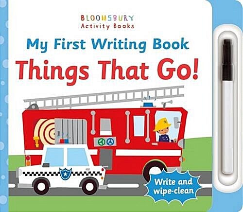 My First Writing Book Things That Go! (Board Book)