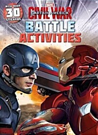 Marvel Captain America Civil War Battle Activities : With Over 30 Stickers (Paperback)