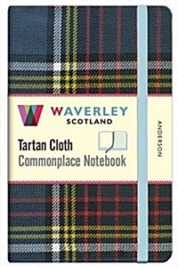 Waverley (M): Anderson Tartan Cloth Commonplace Notebook (Hardcover)