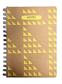 Geoart: Medium Spiral-Bound Notebook (Notebook / Blank book)