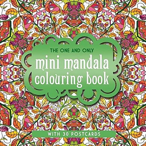 The One and Only Mini Mandala Colouring Book (Paperback)
