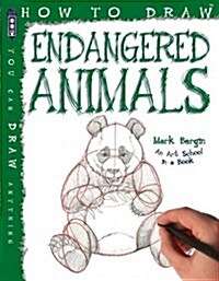 How to Draw Endangered Animals (Paperback)