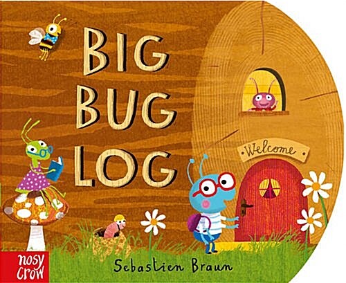 The Big Bug Log (Board Book)