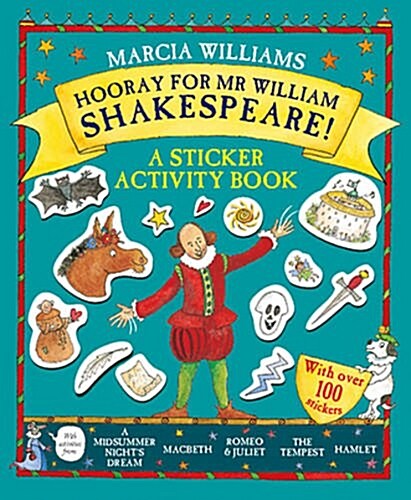 Hooray for Mr William Shakespeare! : A Sticker Activity Book (Paperback)