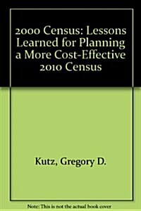 2000 Census (Paperback)