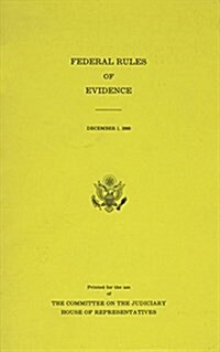 Federal Rules of Evidence, 2000 (Paperback)