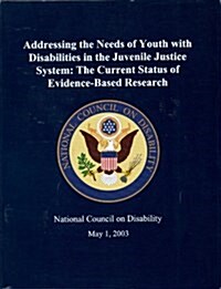 Addressing the Needs of Youth With Disabilities in the Juvenile Justice System (Paperback)