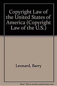 Copyright Law of the United States of America (Paperback, Reprint)
