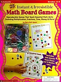 25 Instant & Irresistible Math Board Games (Paperback)
