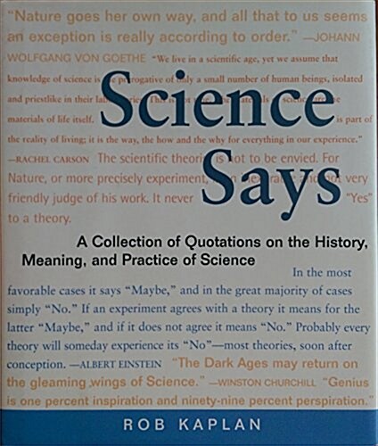 Science Says (Hardcover)