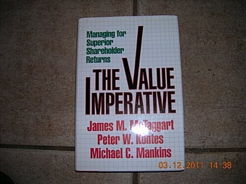 The Value Imperative (Hardcover)