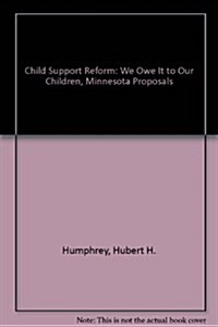 Child Support Reform (Hardcover)