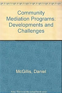 Community Mediation Programs (Paperback)