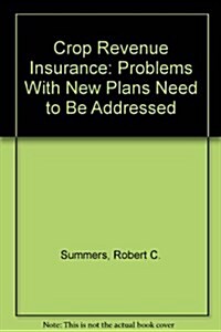 Crop Revenue Insurance (Paperback)