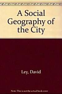 A Social Geography of the City (Paperback)