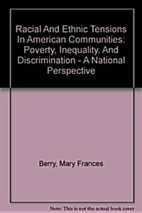 Racial And Ethnic Tensions In American Communities (Paperback)