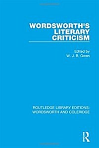 Wordsworths Literary Criticism (Hardcover)