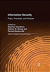 Information Security : Policy, Processes, and Practices (Paperback)