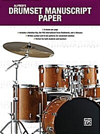Alfreds Drumset Manuscript Paper (Paperback)