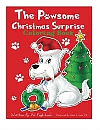 The Pawsome Christmas Coloring Book (Paperback, CLR, CSM)