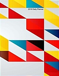 2016 Daily Planner - Triangles (Paperback)