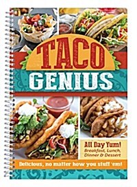 Taco Genius (Paperback, Spiral)