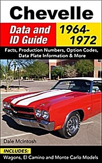 Chevelle Data and Id Guide:1964-72-Op: Includes Wagons, El Camino and Monte Carlo Models (Paperback)