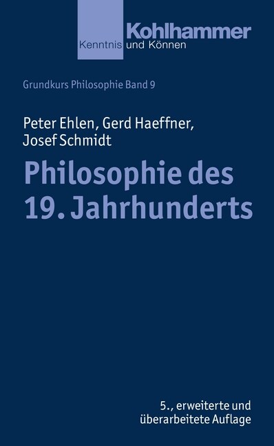 Philosophie Des 19. Jahrhunderts (Paperback, 5, 5., Erweiterte)