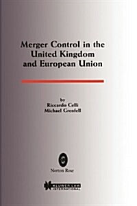Merger Control in the United Kingdom and European Union (Paperback)