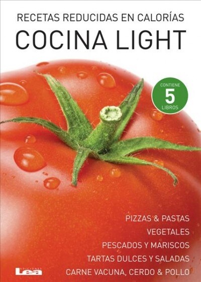 Cocina Light: Caja X 5 Recetas Reducidas En Calor?s (Paperback)