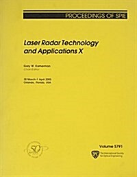 Laser Radar Technology And Applications X (Paperback)