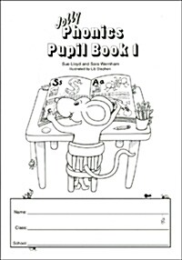 Jolly Phonics Pupil Book 1 : in Precursive Letters (British English edition) (Paperback, Black & White edition)