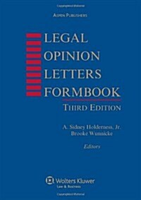 Legal Opinion Letters Formbook (Hardcover, 3, Revised)