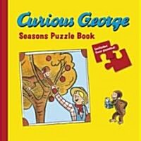 Curious George Seasons Puzzle Book (Board Books)