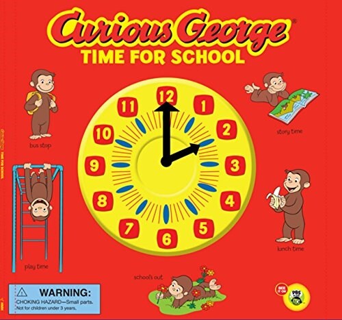 Curious George: Time for School Lift-The-Flaps (Cgtv) (Paperback)