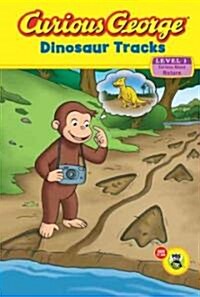 Curious George: Dinosaur Tracks: Curious about Nature (Hardcover)