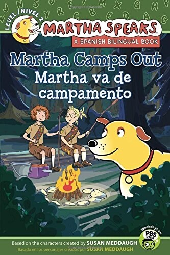 Martha Camps Out/Martha Va de Campamento (Paperback, Bilingual)