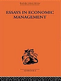 Essays in Economic Management (Paperback)