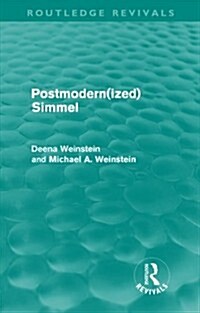 Postmodernized Simmel (Paperback)