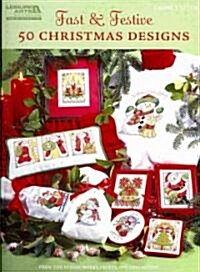 Fast & Festive 50 Christmas Designs: Cross Stitch (Paperback)