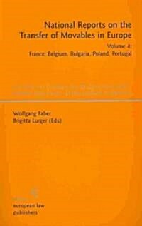 National Reports on the Transfer of Movables in Europe (Paperback)