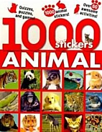 1000 Animal Stickers (Paperback, STK)
