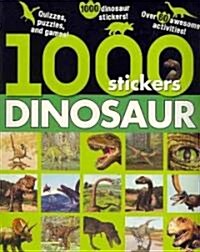 1000 Dinosaur Stickers (Paperback, ACT, CSM, Set)